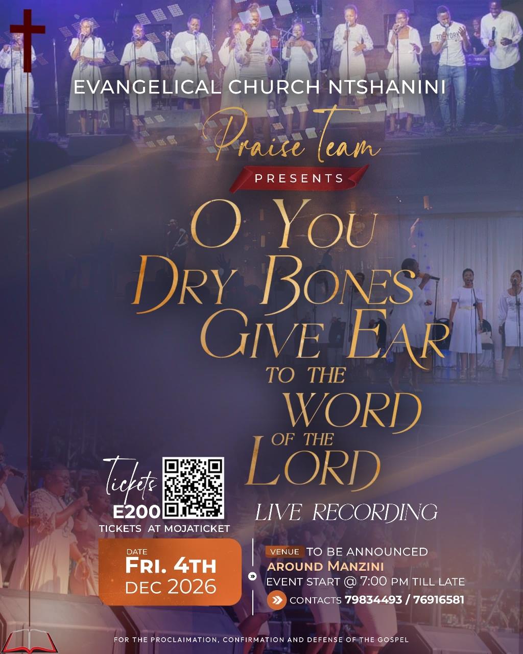Evangelical Church Ntshanini Praise Team Live Recording Pic